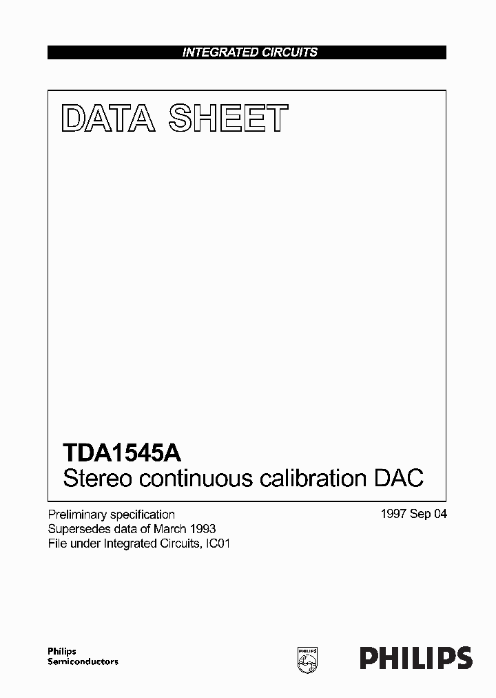 TDA1545_2339359.PDF Datasheet