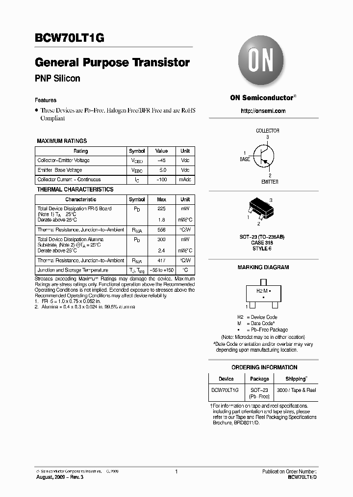 BCW70LT1G_2342770.PDF Datasheet