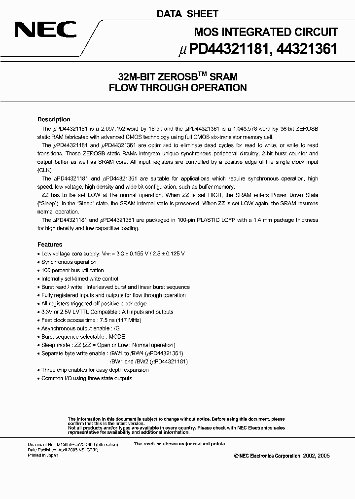 UPD44321361GF-A75_2377868.PDF Datasheet