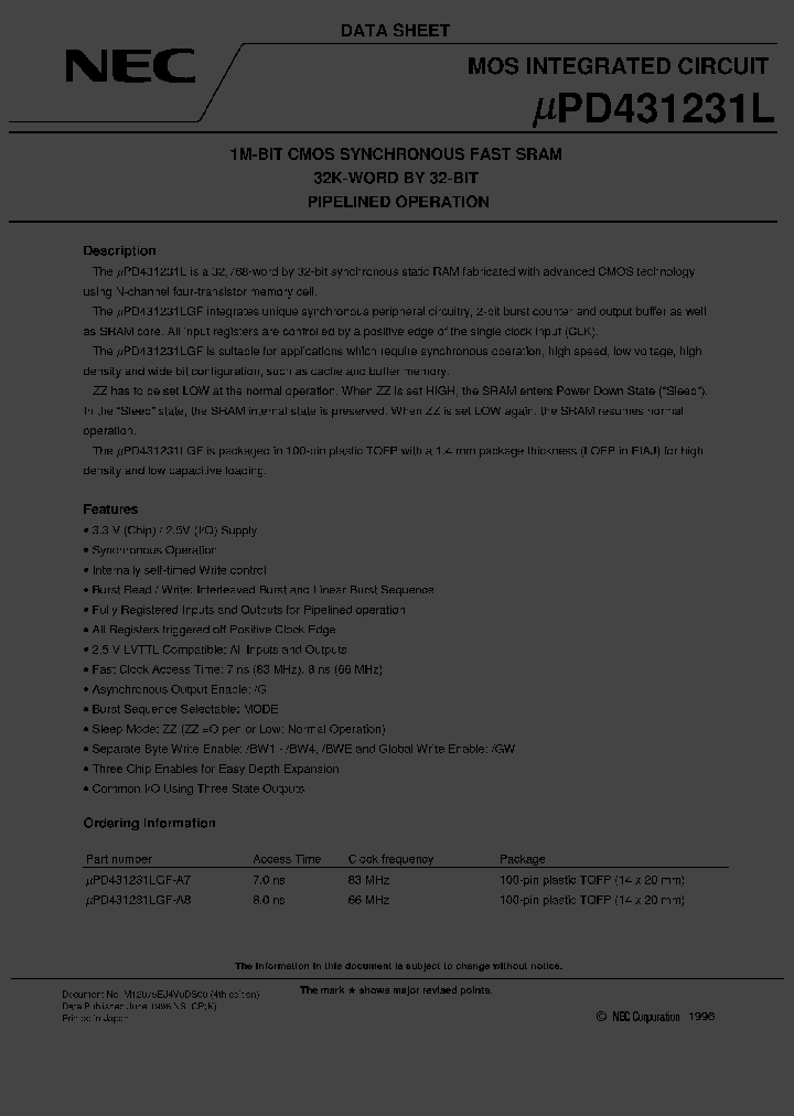 UPD431231LGF-A8_2378368.PDF Datasheet