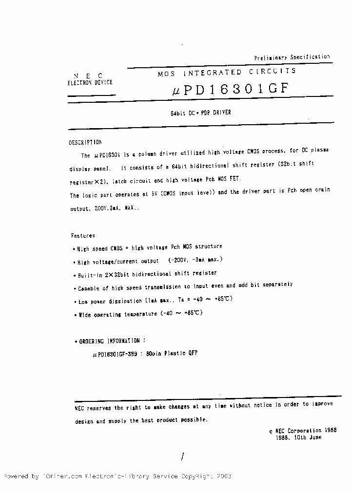 UPD16301GF-3B9_2376317.PDF Datasheet