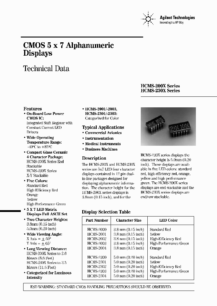 HCMS-2301_2374400.PDF Datasheet