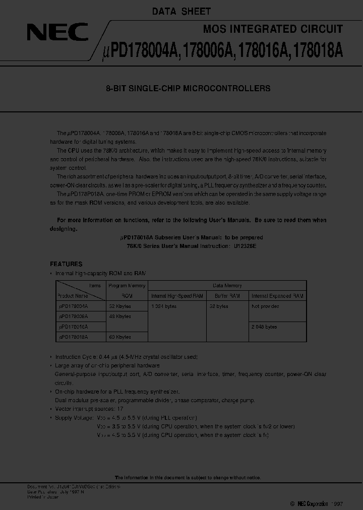 UPD178018AGC-XXX-3B9_2375602.PDF Datasheet