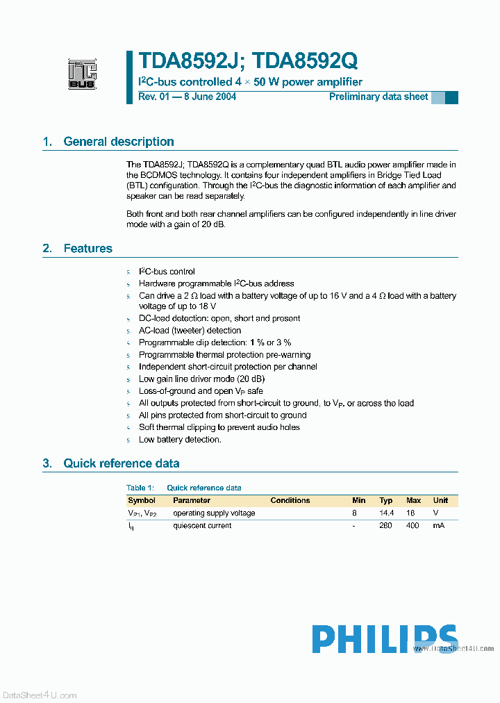 TDA8592Q_2385433.PDF Datasheet