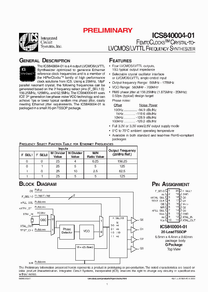 ICS840004AG-01LFT_2386104.PDF Datasheet