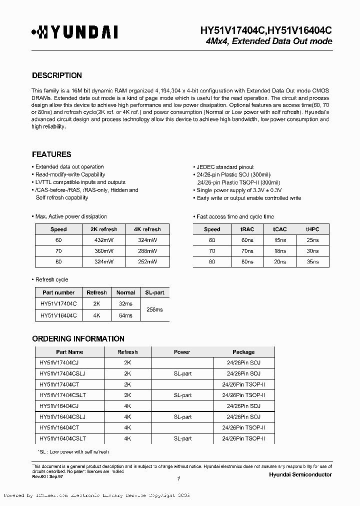 HY51V16404CSLJ-80_2390714.PDF Datasheet