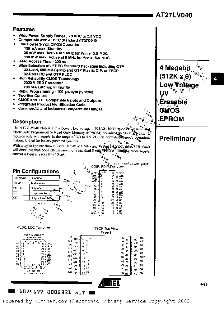 AT27LV040-30DI_2391497.PDF Datasheet