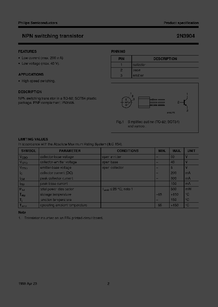 2N3904AMO_2391801.PDF Datasheet