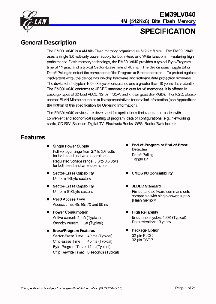 EM39LV040-90FDI_2391506.PDF Datasheet