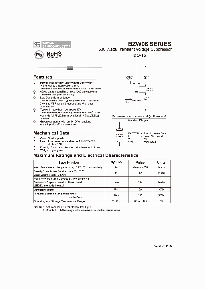 BZW06-40_2393923.PDF Datasheet