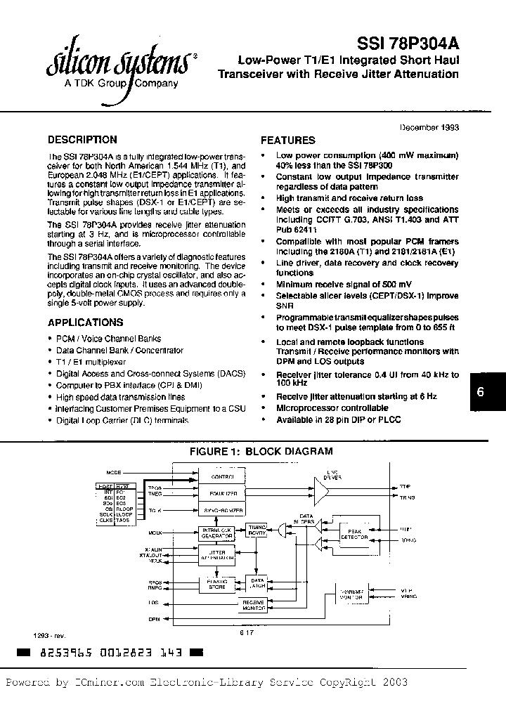 SSI78P304A-IP_2391989.PDF Datasheet