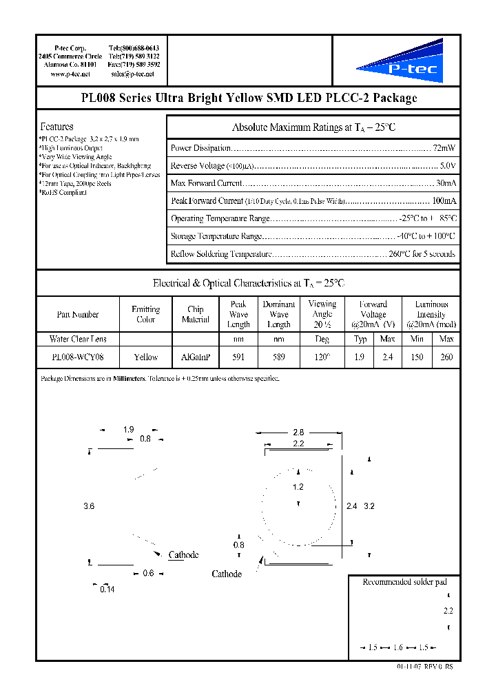 PL008-WCY08_2399189.PDF Datasheet