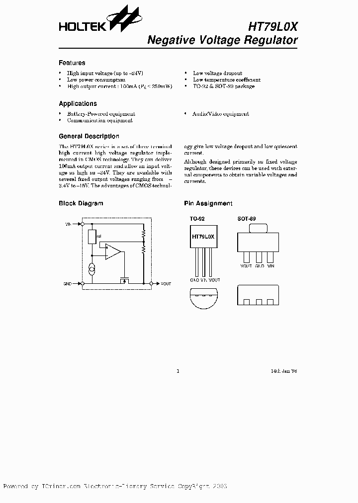 HT79L05SOT89_2399735.PDF Datasheet