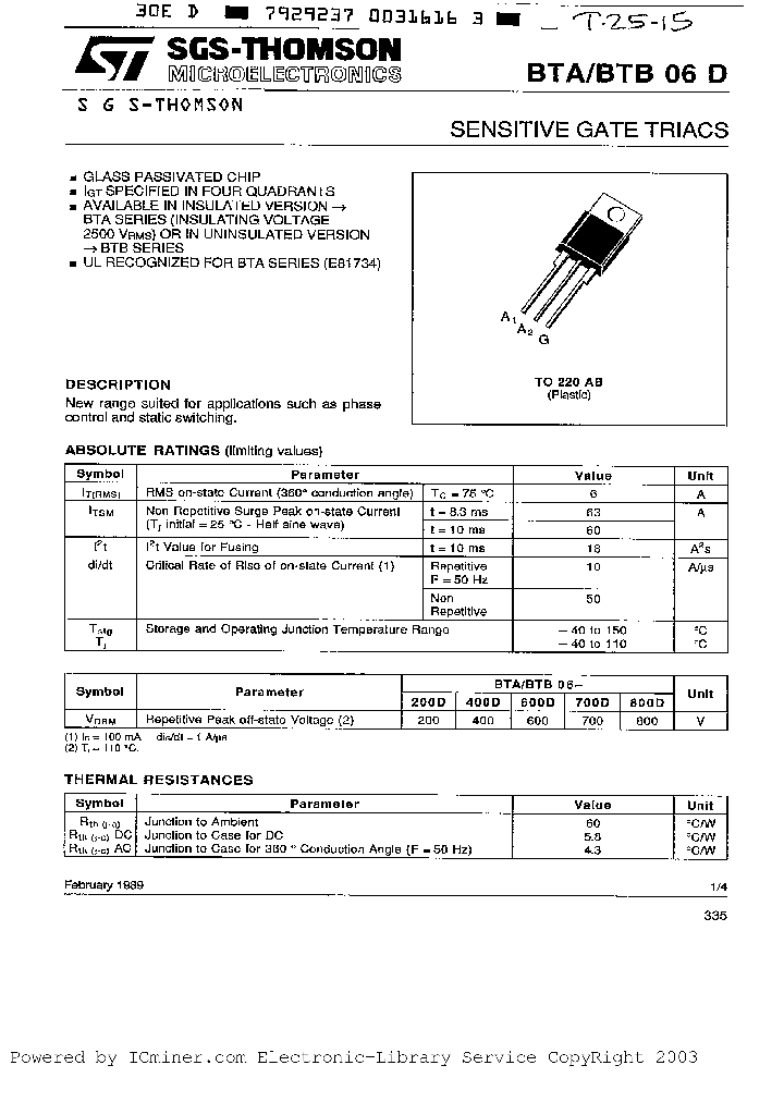 BTA06-200D_2403036.PDF Datasheet