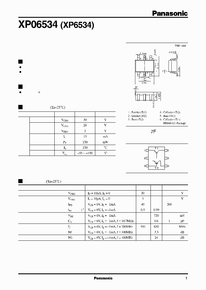 XP06534XP6534_2404055.PDF Datasheet