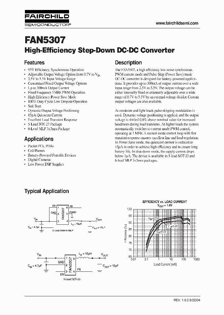 FAN5307MP18X_2408637.PDF Datasheet