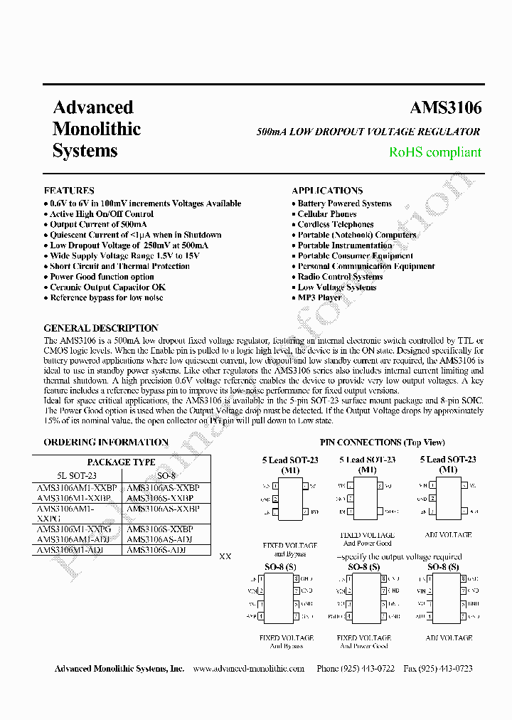 AMS3106AS-XXBP_2407017.PDF Datasheet
