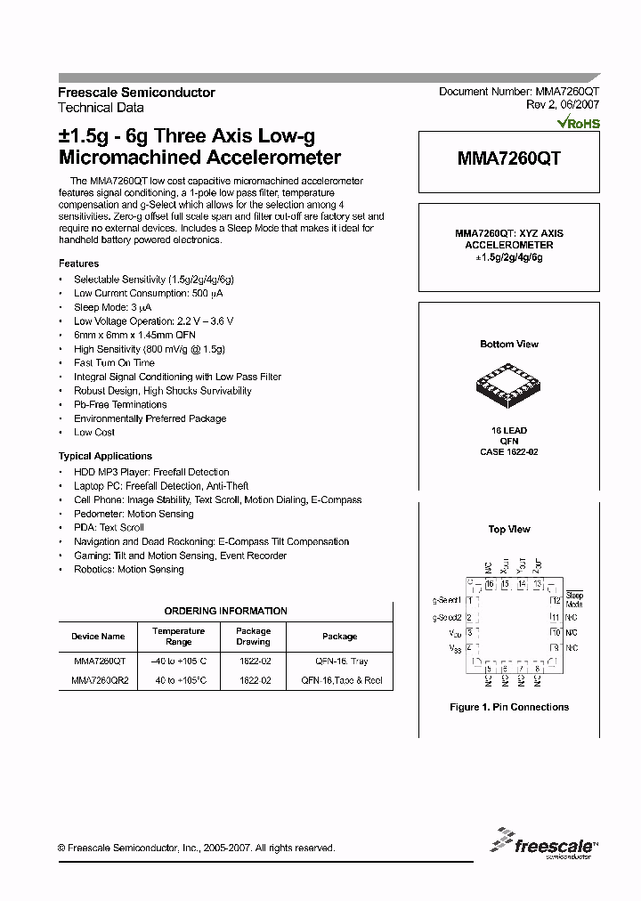 MMA7260QT07_2410759.PDF Datasheet