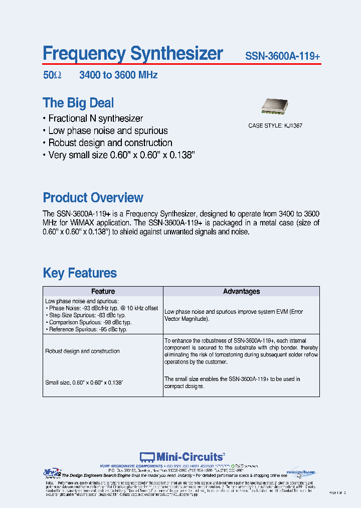 SSN-3600A-119_2418958.PDF Datasheet