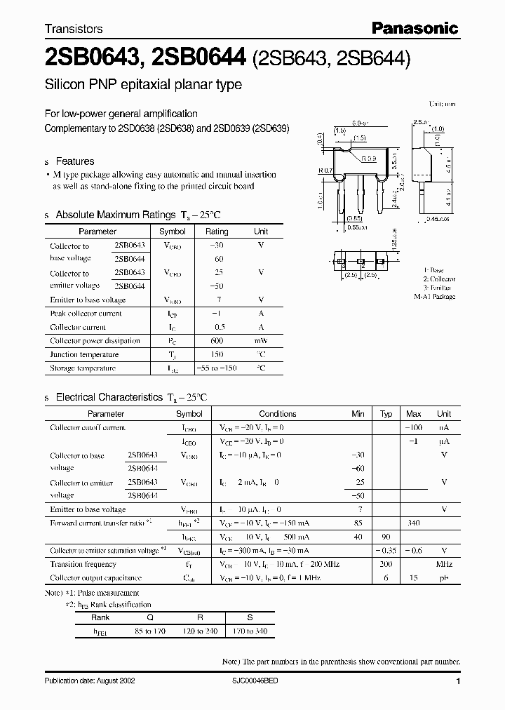 2SB06442SB644_2404734.PDF Datasheet