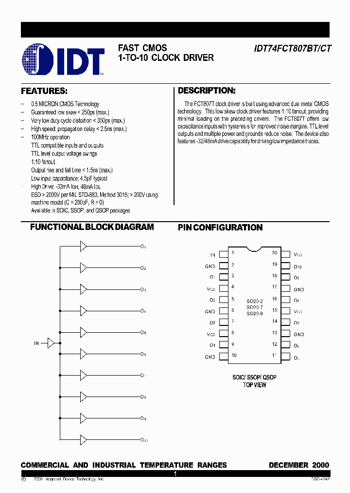 IDT74FCT807BTQI_2410487.PDF Datasheet