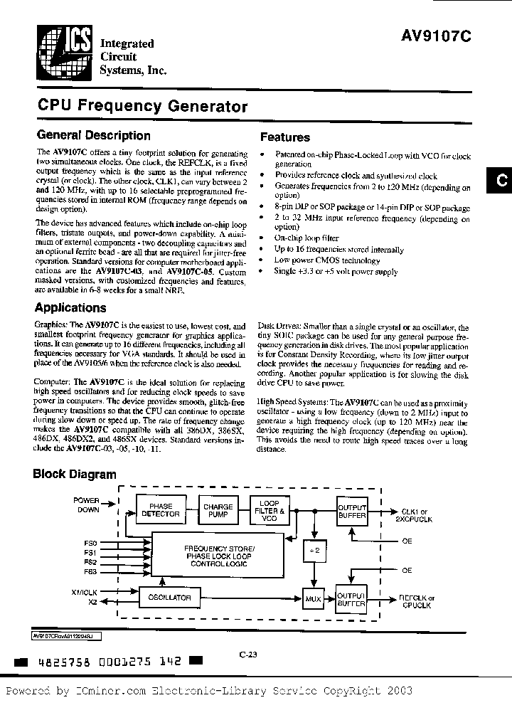 AV9107C-03CN14_2410976.PDF Datasheet