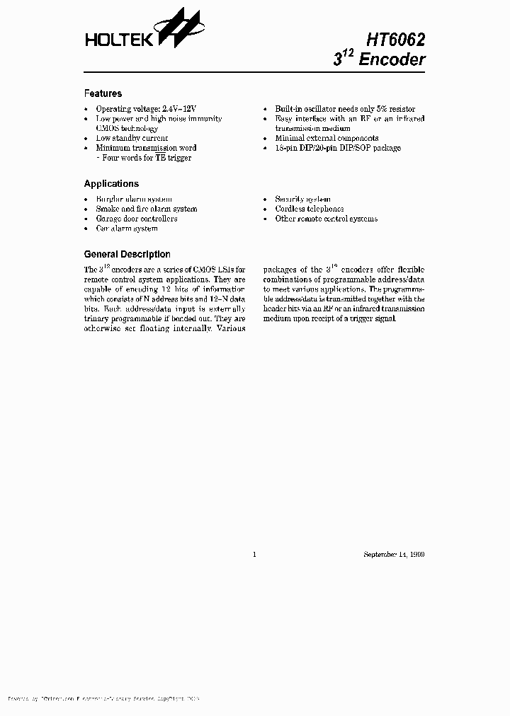 HT606220SOP_2407106.PDF Datasheet