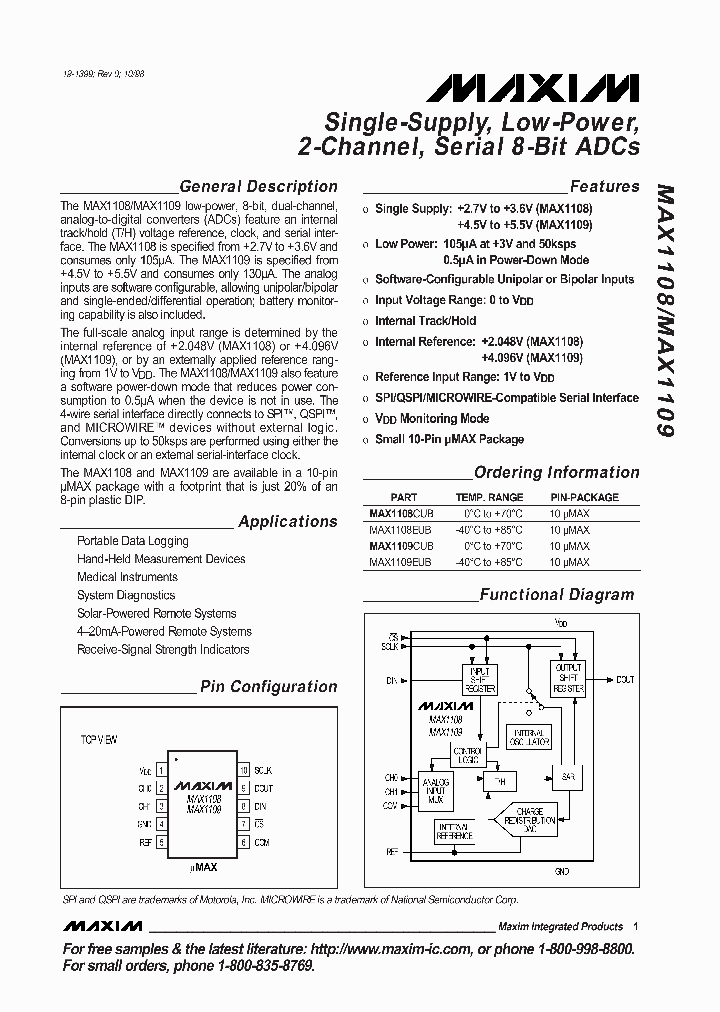 MAX1108-MAX1109_2417187.PDF Datasheet