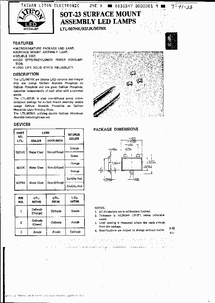 LTL907NK_2413539.PDF Datasheet