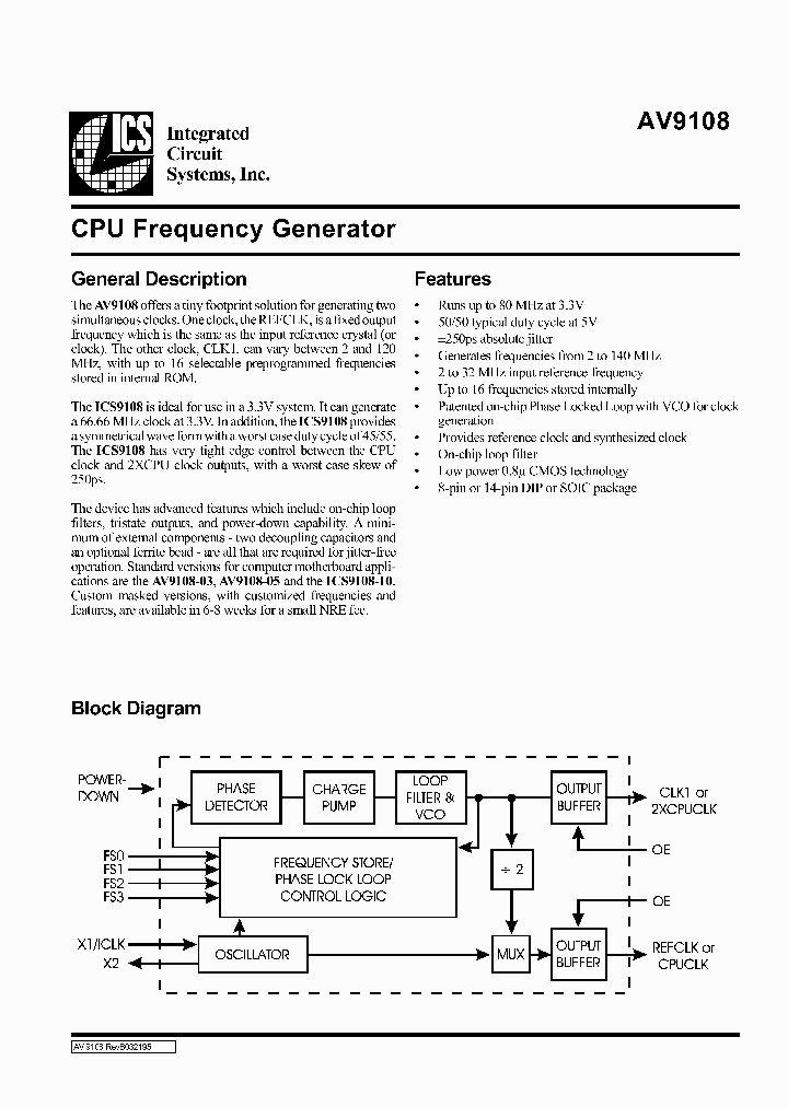 AV9108-10CS8_2419628.PDF Datasheet