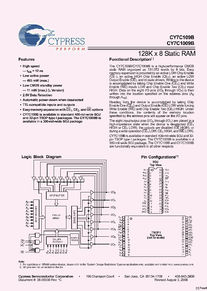 CY7C109B-12ZXC_2421191.PDF Datasheet
