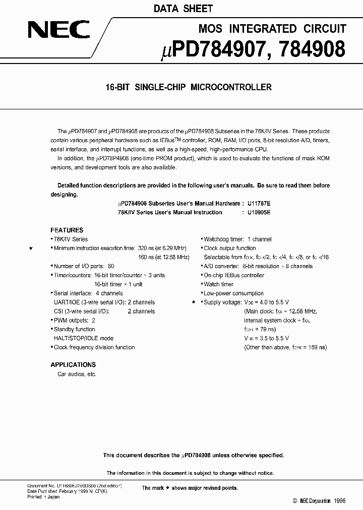 UPD784908GF-XXX-3BA_2421567.PDF Datasheet
