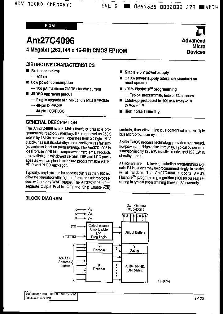 AM27C4096-100LCB_2422527.PDF Datasheet