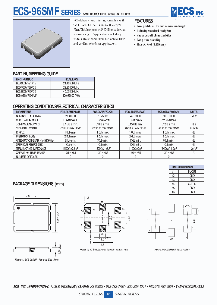 ECS-96SMF109A24_2424914.PDF Datasheet