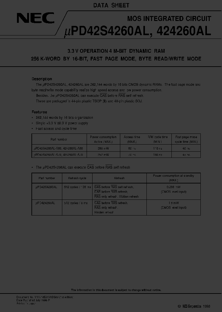 UPD42S4260ALG5-A70-7JF_2428771.PDF Datasheet