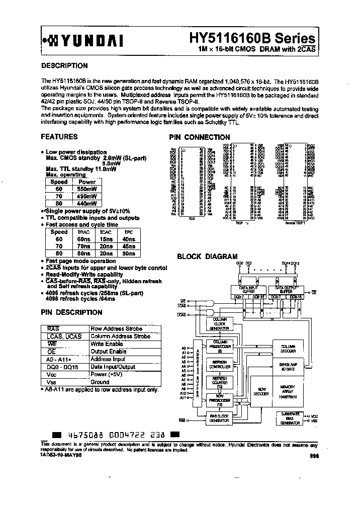 HY5116160BSLRC-60_2429618.PDF Datasheet