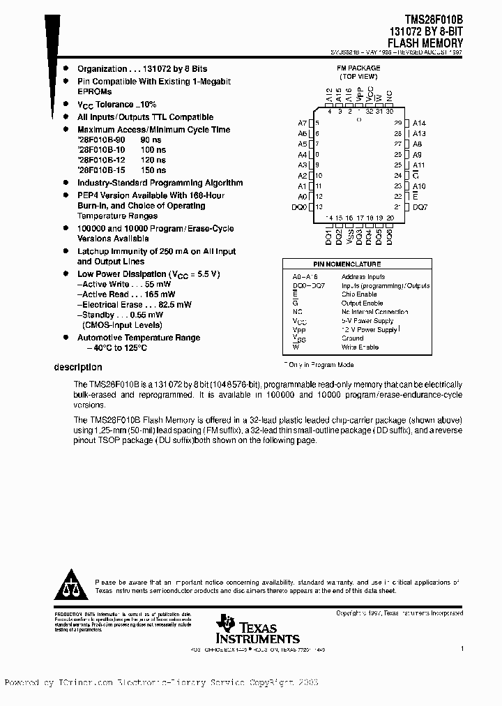 TMS28F010B-12C4DDL_2429626.PDF Datasheet