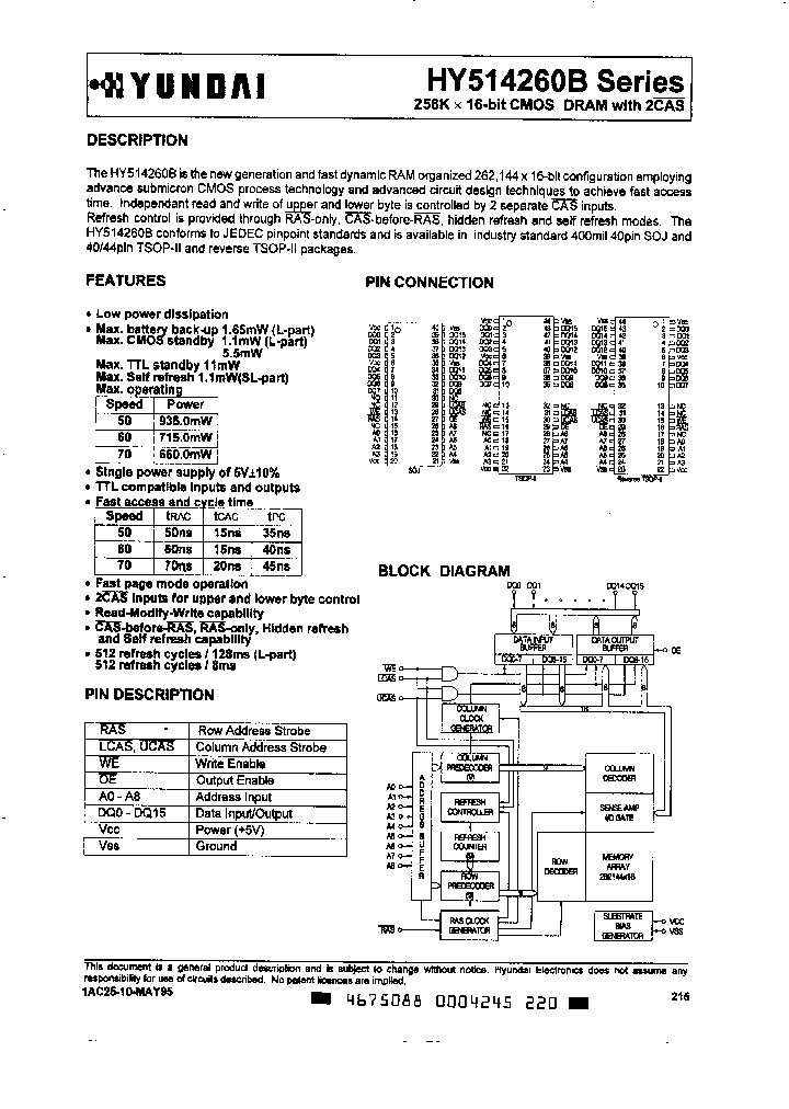 HY514260BRC-60_2429990.PDF Datasheet