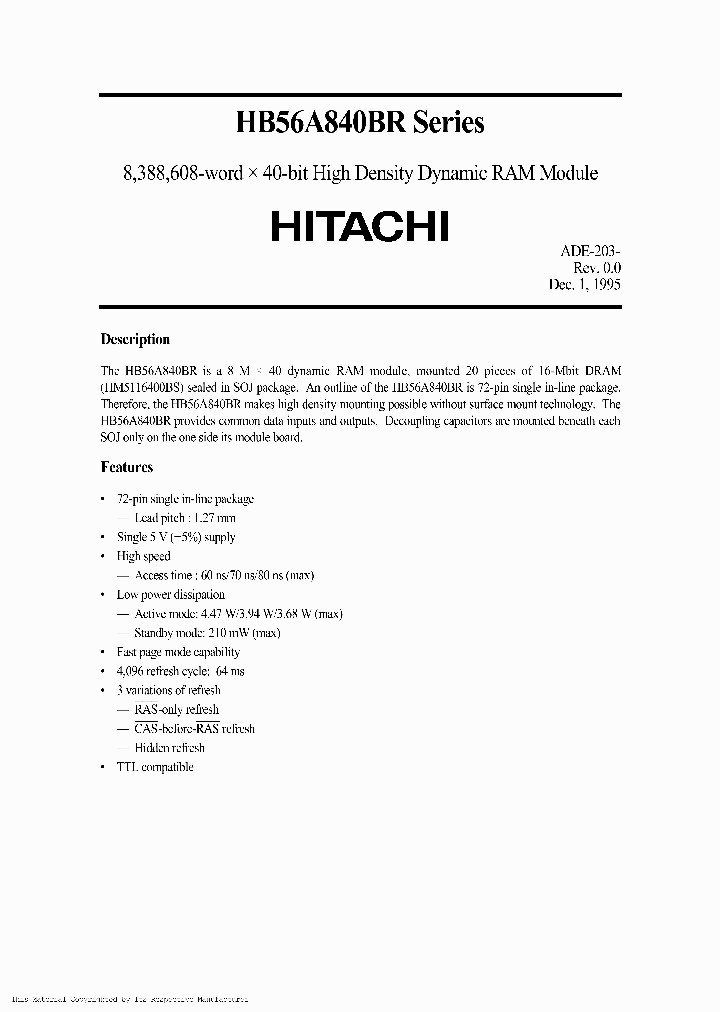 HB56A840BR-8B_2430280.PDF Datasheet