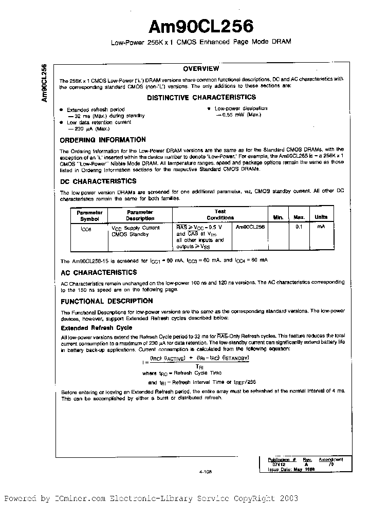 AM90C256-12PC_2431222.PDF Datasheet