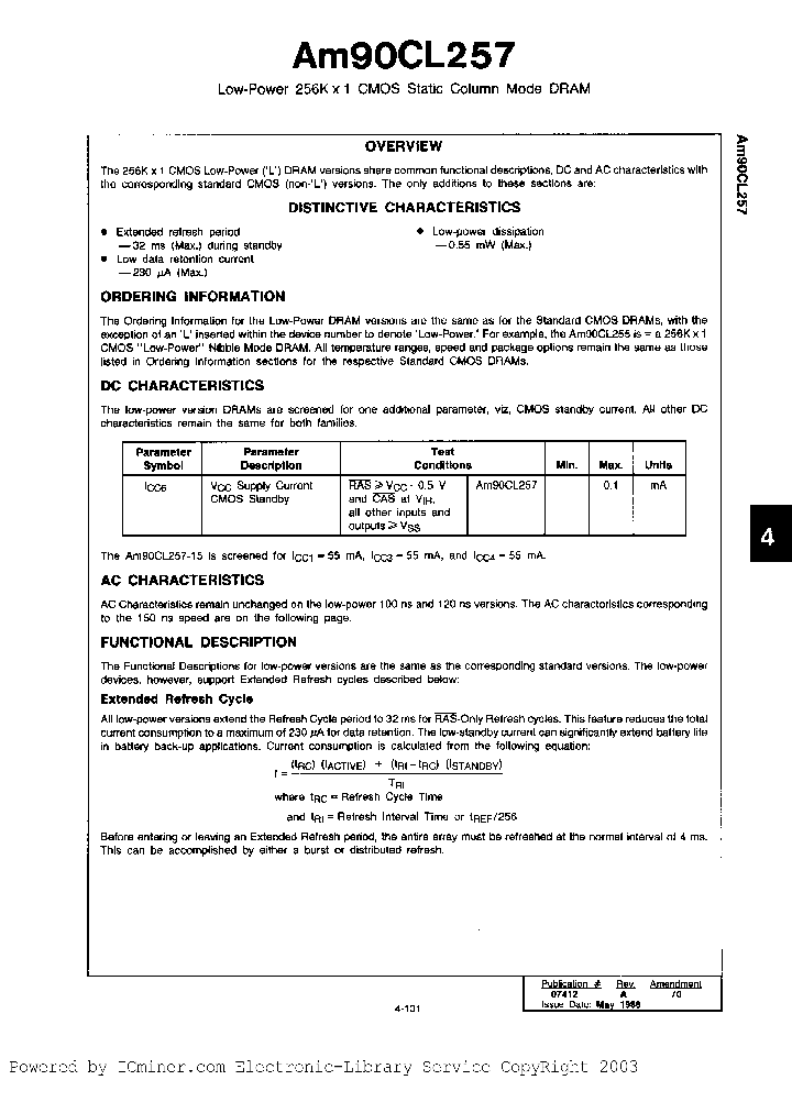 AM90C257-12PC_2431224.PDF Datasheet
