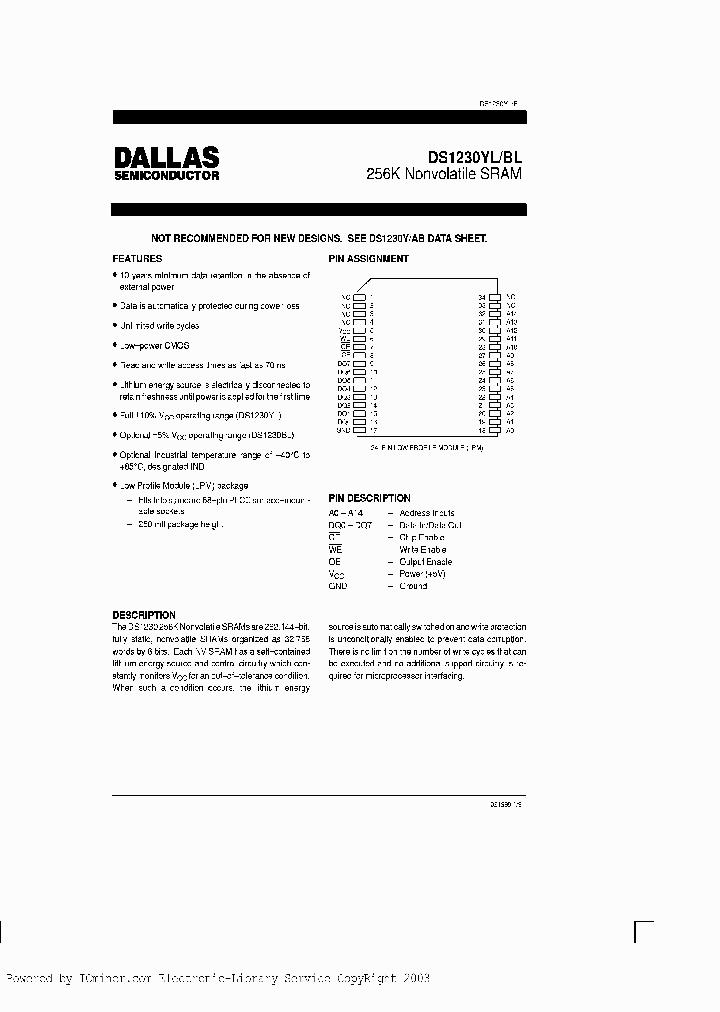 DS1230BL-100-IND_2431417.PDF Datasheet
