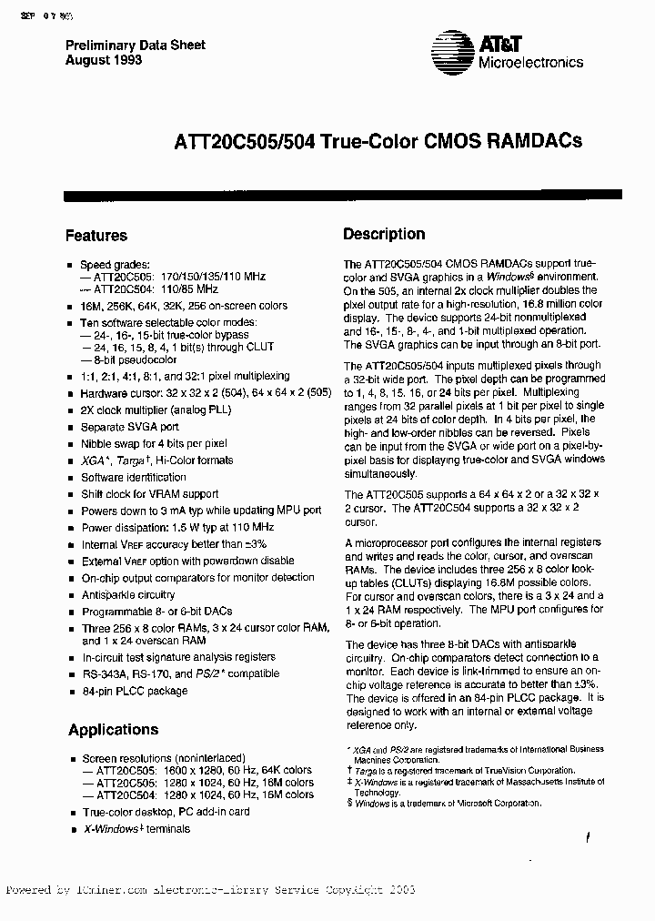 ATT20C505-15M84_2431886.PDF Datasheet
