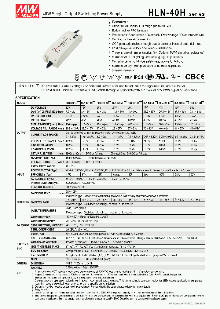 HLN-40H-30_2432442.PDF Datasheet