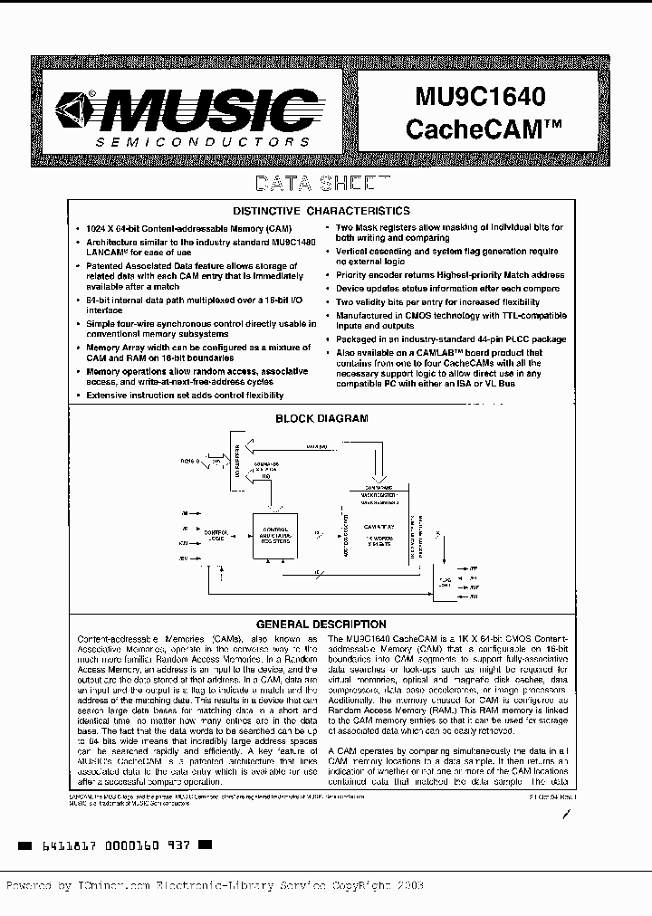 MU9C1640-40DC_2432953.PDF Datasheet