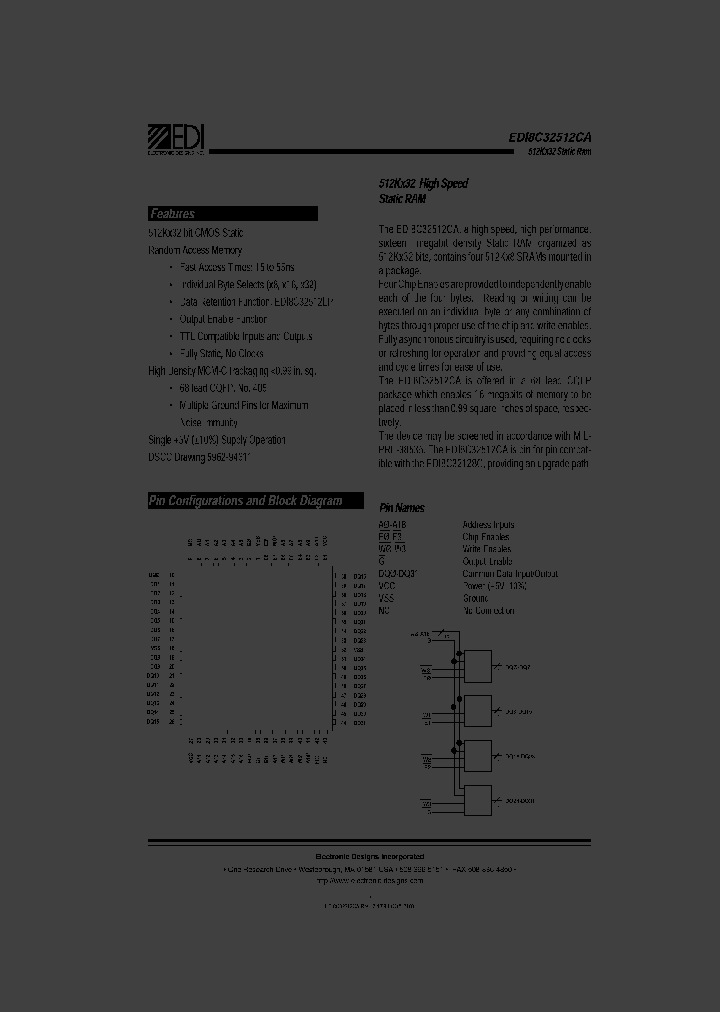 EDI8C32512CA20EQ_2434345.PDF Datasheet