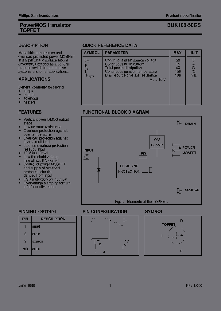 BUK108-50GS_2434545.PDF Datasheet
