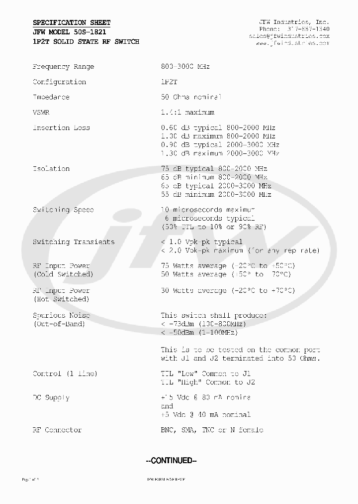 50S-1821_2444497.PDF Datasheet