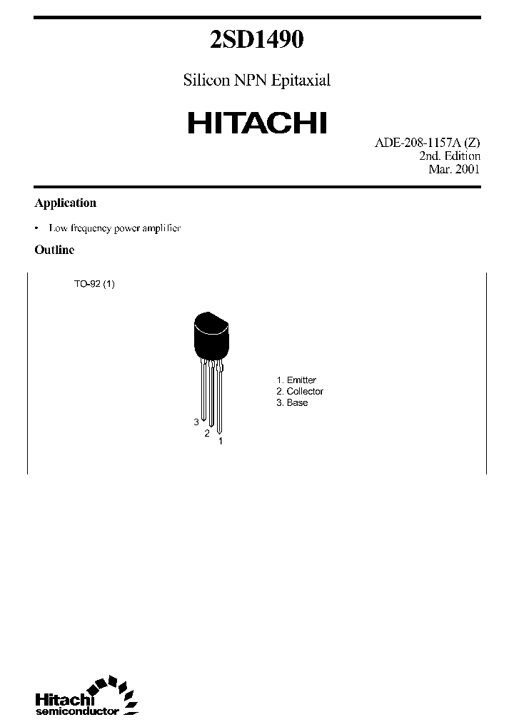 2SD1490C_2431465.PDF Datasheet