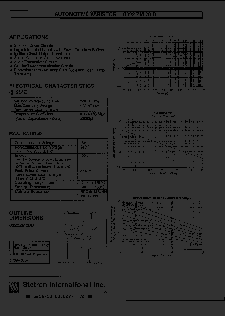 0022ZM20D_2434639.PDF Datasheet